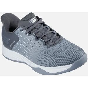 Men's Skechers Performance Slip-ins Relaxed Fit Viper Court Reload Polyurethane Men's Grey/Charcoal Trainers - Size: UK 9 / eu 43.5 / us 10 Men's Skechers Performance Slip-ins Relaxed Fit Viper Court Reload Polyurethane Men's Grey/Charcoal Trainers - Size: UK 9 / eu 43.5 / us 10