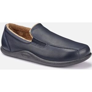 Hotter Men's Relax Mens Warm Lined Slippers - Navy - Size: 11 Hotter Men's Relax Mens Warm Lined Slippers - Navy - Size: 11