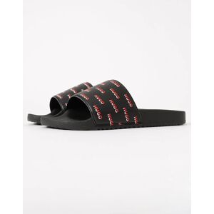 Hugo Boss Men's HUGO Timein_slid_lgal Mens Slides 50548659 - Black 001 - Size: 8 Hugo Boss Men's HUGO Timein_slid_lgal Mens Slides 50548659 - Black 001 - Size: 8