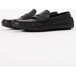 Hugo Boss Men's BOSS Orange Mens Leather Driving Moccasins - Black 001 - Size: 11 Hugo Boss Men's BOSS Orange Mens Leather Driving Moccasins - Black 001 - Size: 11