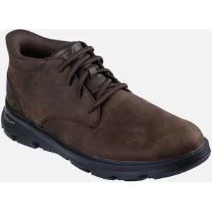 Men's Skechers Arch Fit Garza Ridley Leather Men's Cocoa Ankle Boots - Brown - Size: 10 Men's Skechers Arch Fit Garza Ridley Leather Men's Cocoa Ankle Boots - Brown - Size: 10