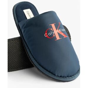 Men's Calvin Klein HOTEL SLIPPER MONOLOGUE Mens Slippers Moonlit Ocean - Black - Size: 8 Men's Calvin Klein HOTEL SLIPPER MONOLOGUE Mens Slippers Moonlit Ocean - Black - Size: 8