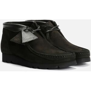 Men's Clarks Originals Wallabee Combi Leather Men's Black Boots - Size: 7 Men's Clarks Originals Wallabee Combi Leather Men's Black Boots - Size: 7