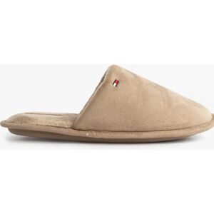 Men's Tommy Hilfiger CORE HILFIGER FLAG H Mens Mule Slippers Coastal Taupe - Cream - Size: 7.5/7/8 Men's Tommy Hilfiger CORE HILFIGER FLAG H Mens Mule Slippers Coastal Taupe - Cream - Size: 7.5/7/8