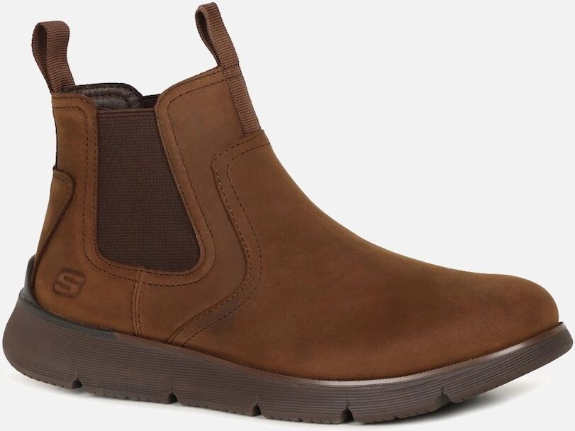 Skechers Men's Augustino Mens Chelsea Boots - Brown - Size: 9