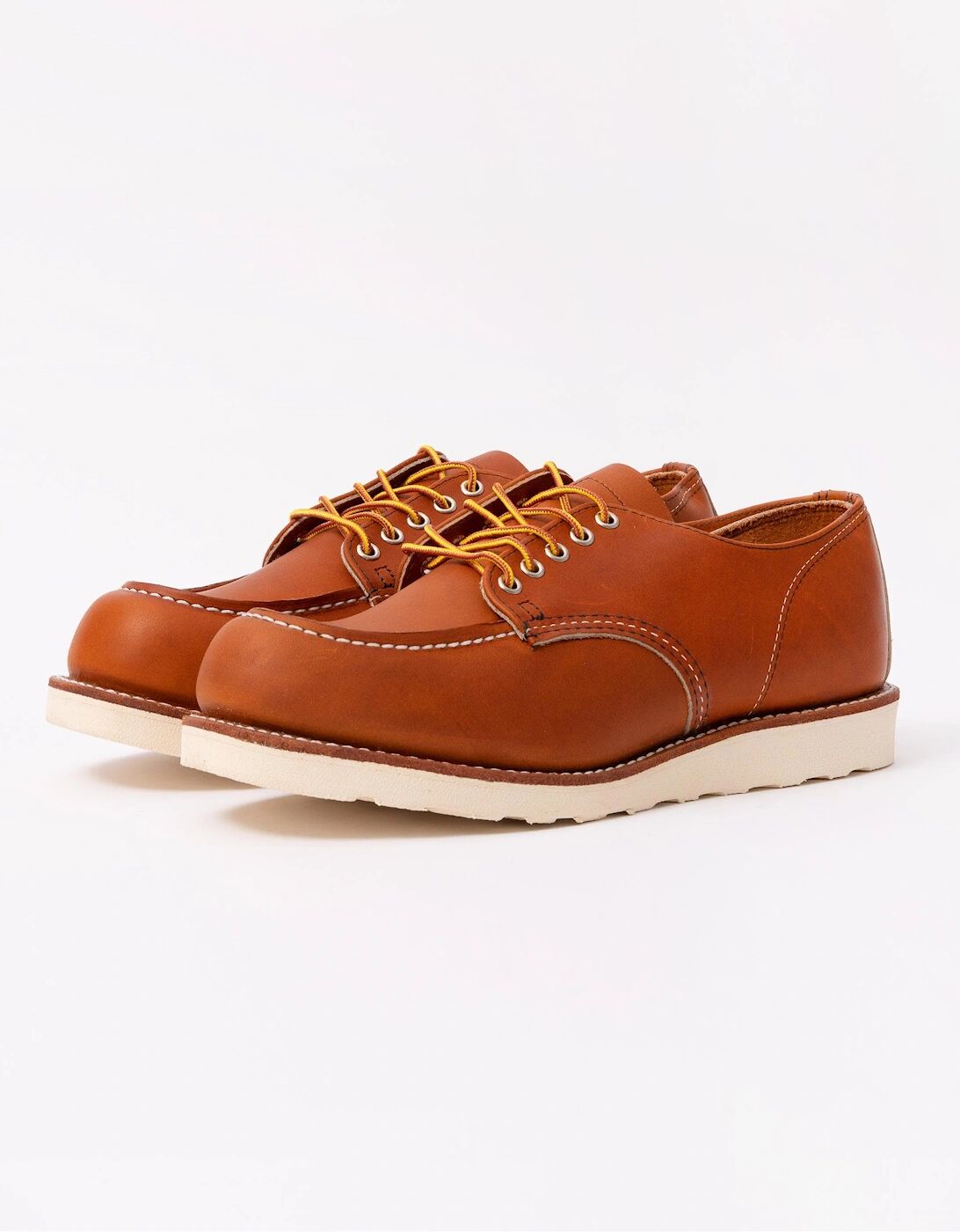Men's Red Wing Shop Moc Mens Oxford Shoes - Oro Legacy - Brown - Size: 10