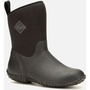 Women's Muck Boots RHS Muckster II Short Synthetic Charcoal Print Wellies Shoes - Grey - Size: UK 6 / eu 39-40 / us 8