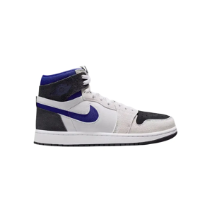 Women's Nike Air Jordan 1 ZM Air Blue Detail White Sneakers - Size: 3.5