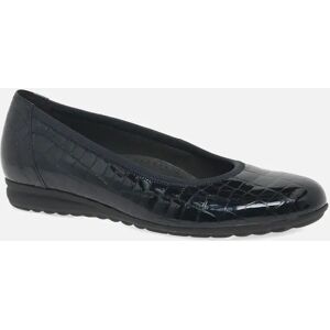 Gabor Women's Splash Womens Casual Ballet Pumps - Black - Size: 6.5 Gabor Women's Splash Womens Casual Ballet Pumps - Black - Size: 6.5