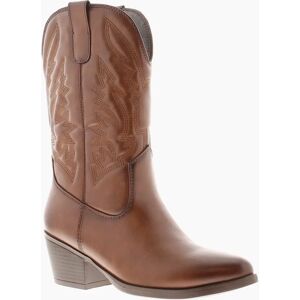 Women's Apache Womens Cowboy Boots Ranch tan UK Size - Brown - Size: 8 Women's Apache Womens Cowboy Boots Ranch tan UK Size - Brown - Size: 8