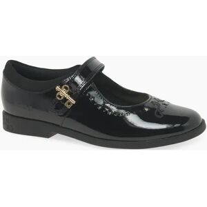 Clarks Girl's Lock Magic K Girls School Shoes - Black - Size: 9.5/F (Standard) Clarks Girl's Lock Magic K Girls School Shoes - Black - Size: 9.5/F (Standard)