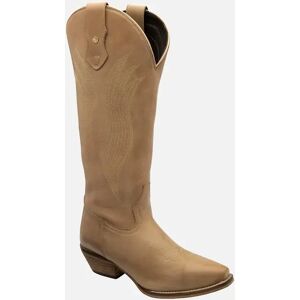 Ravel Women's Dolly Womens Knee High Cowboy Style Boots - Brown - Size: 7 Ravel Women's Dolly Womens Knee High Cowboy Style Boots - Brown - Size: 7