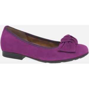 Gabor Women's Picnic Womens Ballet Pumps - Purple - Size: 6.5 Gabor Women's Picnic Womens Ballet Pumps - Purple - Size: 6.5