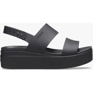 Women's Crocs 206453-060 BROOKLYN LOW WEDGE Womens Sandals Black - Size: 5 Women's Crocs 206453-060 BROOKLYN LOW WEDGE Womens Sandals Black - Size: 5