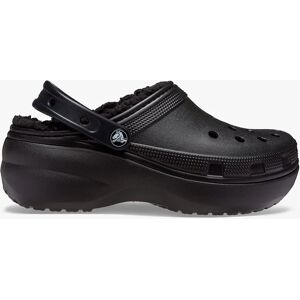 Women's Crocs 207938-001 CLASSIC PLATFORM LINED Womens Clogs Black - Size: 3 Women's Crocs 207938-001 CLASSIC PLATFORM LINED Womens Clogs Black - Size: 3