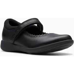 Clarks Girl's Etch Pure K Girls School Shoes - Black - Size: 10.5/G (Wide) Clarks Girl's Etch Pure K Girls School Shoes - Black - Size: 10.5/G (Wide)