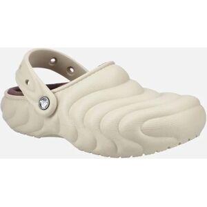 Women's Crocs Classic Lined Overpuff Synthetic Women's Moth Clogs - Grey - Size: UK 4 / eu 37-38 / us m5w7 Women's Crocs Classic Lined Overpuff Synthetic Women's Moth Clogs - Grey - Size: UK 4 / eu 37-38 / us m5w7