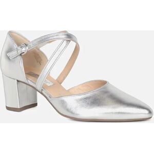 Gabor Women's Gisele Womens Open Court Shoes - Silver - Size: 6 Gabor Women's Gisele Womens Open Court Shoes - Silver - Size: 6