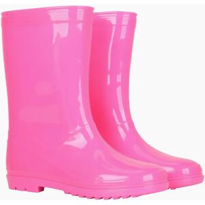 Mountain Warehouse Childrens Bright Pink Wellington Boots - Child Mountain Warehouse Childrens Bright Pink Wellington Boots - Child