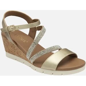 Lotus Women's Goldie Womens Wedge Sandals - Brown - Size: 5 Lotus Women's Goldie Womens Wedge Sandals - Brown - Size: 5