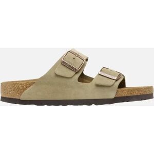 Birkenstock Arizona Women's Birkenstock Womens Arizona Suede Leather Sandal - Taupe - Brown - Size: 5 Birkenstock Arizona Women's Birkenstock Womens Arizona Suede Leather Sandal - Taupe - Brown - Size: 5