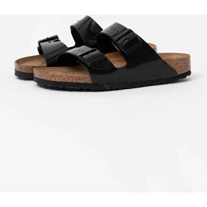 Women's Birkenstock Arizona Birko-Flor Patent Womens Sandals - Black - Size: 5.5/C Women's Birkenstock Arizona Birko-Flor Patent Womens Sandals - Black - Size: 5.5/C