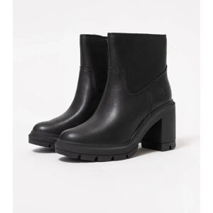 Women's Timberland Allington Heights Mid Zip Up Womens Boots - Black Full Grain - Size: 8 Women's Timberland Allington Heights Mid Zip Up Womens Boots - Black Full Grain - Size: 8