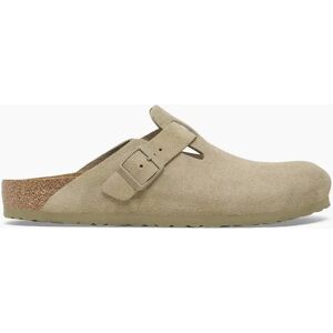 Men's Birkenstock Boston Suede Sandals - Tan - Size: 7 Men's Birkenstock Boston Suede Sandals - Tan - Size: 7