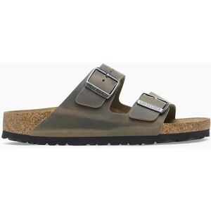 Men's Birkenstock Arizona Oiled Leather Sandals - Tan - Size: 7 Men's Birkenstock Arizona Oiled Leather Sandals - Tan - Size: 7
