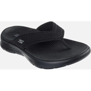 Skechers Go Walk Women's Skechers Womens Go Walk Flex Holly Flip Flops - Black - Size: 5 Skechers Go Walk Women's Skechers Womens Go Walk Flex Holly Flip Flops - Black - Size: 5
