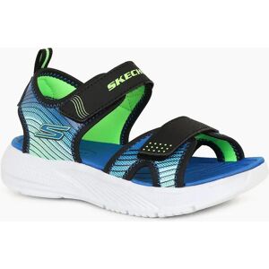 Skechers Boy's Microspec Splash Boys Sandals - Black - Size: 13.5 Skechers Boy's Microspec Splash Boys Sandals - Black - Size: 13.5