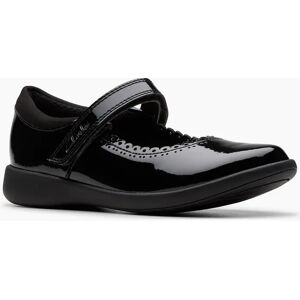 Clarks Girl's Etch Pure K Girls School Shoes - Black - Size: 12.5/G (Wide) Clarks Girl's Etch Pure K Girls School Shoes - Black - Size: 12.5/G (Wide)