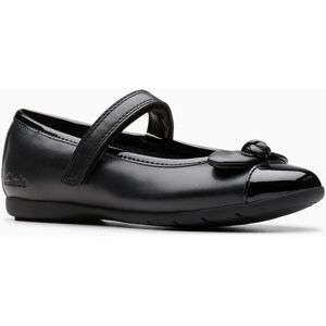 Clarks Girl's Dance Beam K Girls School Shoes - Black - Size: 9/G (Wide) Clarks Girl's Dance Beam K Girls School Shoes - Black - Size: 9/G (Wide)