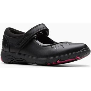 Clarks Girl's Relda Wish K Girls School Shoes - Black - Size: 9/F (Standard) Clarks Girl's Relda Wish K Girls School Shoes - Black - Size: 9/F (Standard)