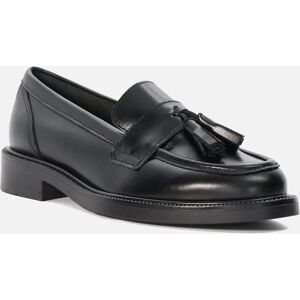 Dune London Women's Dune Garda Leather Women's Black Loafers - Size: 8 Dune London Women's Dune Garda Leather Women's Black Loafers - Size: 8