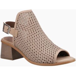Hush Puppies Women's Louise Womens Heeled Sandals - Brown - Size: 8 Hush Puppies Women's Louise Womens Heeled Sandals - Brown - Size: 8