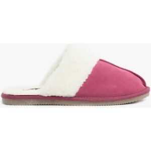 Women's Hush Puppies ARIANNA Womens Suede Mule Slippers Pink - Size: 6 Women's Hush Puppies ARIANNA Womens Suede Mule Slippers Pink - Size: 6
