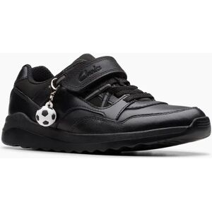 Clarks Boy's Daze Kick K Boys School Shoes - Black - Size: 12.5/G (Wide) Clarks Boy's Daze Kick K Boys School Shoes - Black - Size: 12.5/G (Wide)