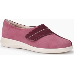 Hotter Women's Wrap Wide Fit Warmlined Slippers - Red - Size: 5 Hotter Women's Wrap Wide Fit Warmlined Slippers - Red - Size: 5