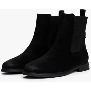 Women's Tommy Hilfiger Flag Womens Suede Chelsea Boots - Black - Size: 4 Women's Tommy Hilfiger Flag Womens Suede Chelsea Boots - Black - Size: 4