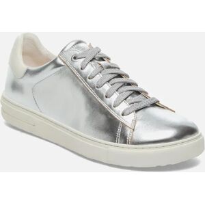 Women's Birkenstock Bend Low Natural Leather Womens Trainers - Metallic Silver - Size: 7.5/C Women's Birkenstock Bend Low Natural Leather Womens Trainers - Metallic Silver - Size: 7.5/C