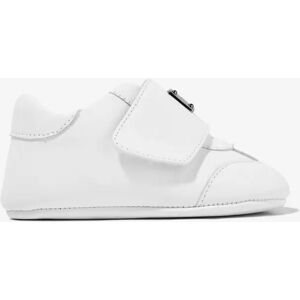 Girl's Dolce & Gabbana Baby Leather Pre-Walker Trainers in White - Size: 4 Girl's Dolce & Gabbana Baby Leather Pre-Walker Trainers in White - Size: 4