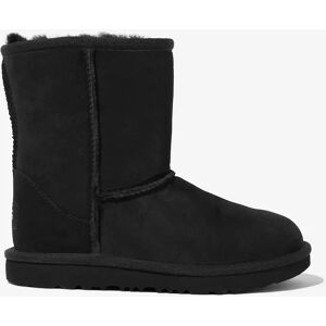 Boy's UGG Kids Sheepskin Classic II Boots - Black - Size: EU 23.5 us 7 Boy's UGG Kids Sheepskin Classic II Boots - Black - Size: EU 23.5 us 7