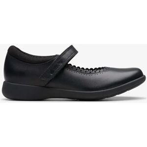 Girl's Clarks Girls Leather Etch Pure Shoes in Black (Standard Fit) - Size: EU 28.5 uk 10.5 Girl's Clarks Girls Leather Etch Pure Shoes in Black (Standard Fit) - Size: EU 28.5 uk 10.5