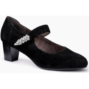Hotter Women's Duet Wide Fit Mary Jane Shoes - Black - Size: 6 Hotter Women's Duet Wide Fit Mary Jane Shoes - Black - Size: 6