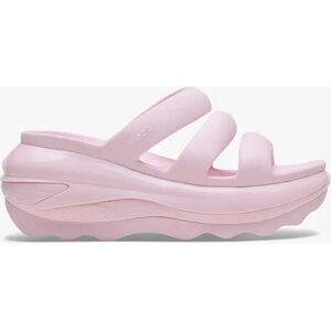 Women's Crocs 209842-6ZW MEGA CRUSH TRIPLE STRAP Womens Sliders Pink Milk - Size: 6 Women's Crocs 209842-6ZW MEGA CRUSH TRIPLE STRAP Womens Sliders Pink Milk - Size: 6