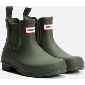 Women's Hunter Original Chelsea Rubber Women's Dark Olive Wellington Boots - Green - Size: 3 Women's Hunter Original Chelsea Rubber Women's Dark Olive Wellington Boots - Green - Size: 3