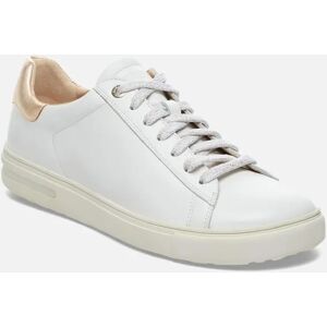 Women's Birkenstock Bend Low Natural Leather Womens Trainers - White/Metallic Rose - Size: 7/C Women's Birkenstock Bend Low Natural Leather Womens Trainers - White/Metallic Rose - Size: 7/C