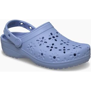 Women's Crocs Classic Floral Cut Out Thermoplastic Women's Blue Haze Clogs - Size: UK 3 / eu 36-37 / us m4w6 Women's Crocs Classic Floral Cut Out Thermoplastic Women's Blue Haze Clogs - Size: UK 3 / eu 36-37 / us m4w6