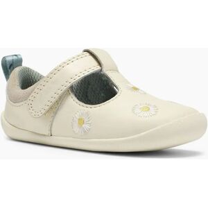 Clarks Girl's Roamer Flora T Girls Prewalkers - Cotton Combi Lea - Size: 4.5/G (Wide) Clarks Girl's Roamer Flora T Girls Prewalkers - Cotton Combi Lea - Size: 4.5/G (Wide)